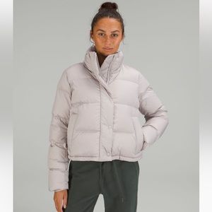 Lululemon wunder puff cropped jacket